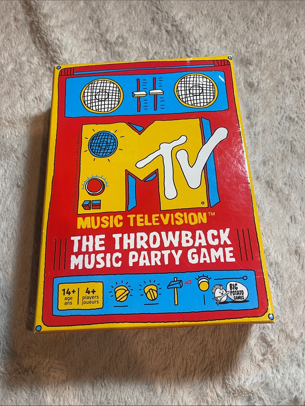 MTV Retro Logo Party Game - NEW